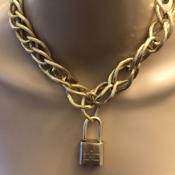 Vintage Necklaces and Authentic Louis Vuitton Padlock - Picture 11 of 13